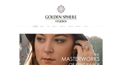 Desktop Screenshot of goldenspherestudios.com
